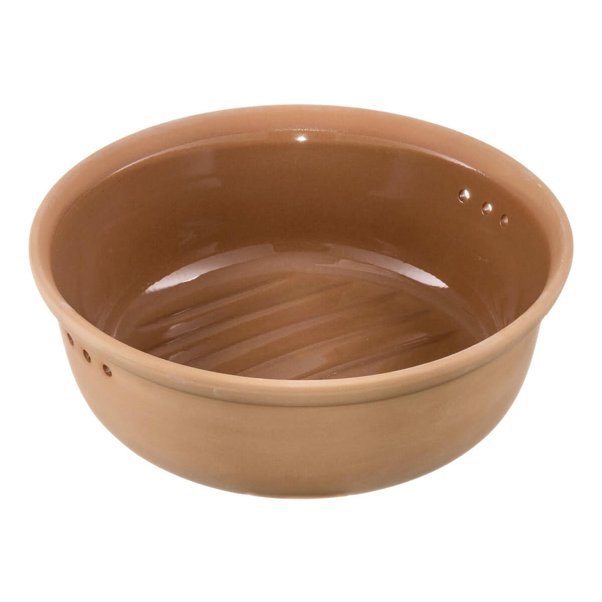Broodschaal rond terracotta Römertopf afbeelding 4