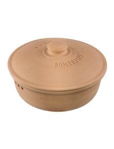 Römertopf Broodschaal rond terracotta Römertopf
