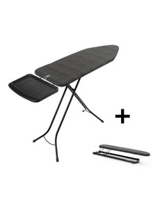 Brabantia Strijkplank C 124 x 45cm - Black Denim met Mouwplank
