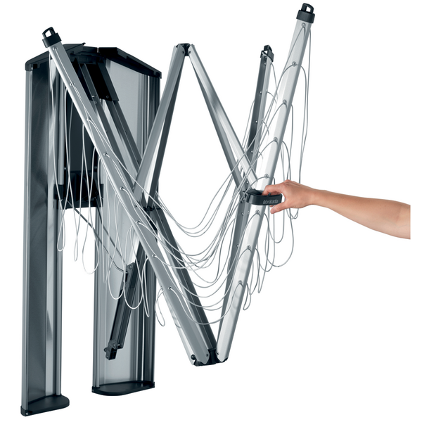 Brabantia Wanddroger WallFix met opbergbox Brabantia