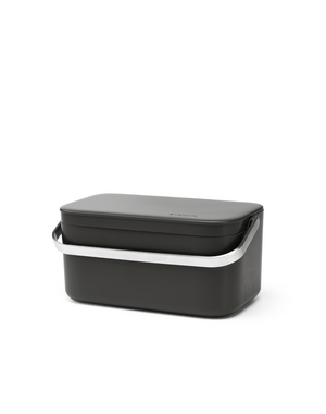 Brabantia Aanrecht afvalbakje 1,8L Dark Grey