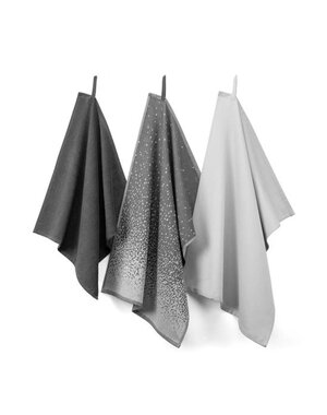 Brabantia Keukentextiel grijs 3-delig Brabantia