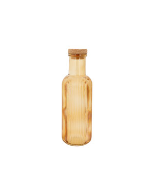 Cosy & Trendy Fles - Karaf met kurk 1L Raya Oker