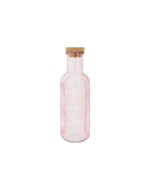 Cosy & Trendy Fles - Karaf met kurk 1L Raya Roze