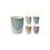Excellent Houseware Beker aardewerk 280ml 4 assorti