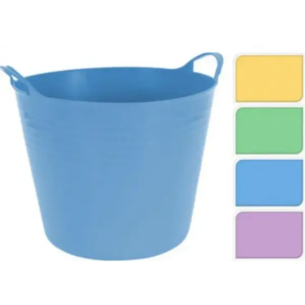 Excellent Houseware Mand 40L Flexibel 4 assorti