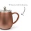 Bredemeijer Theepot 1,1L Duet Eva roestbruin