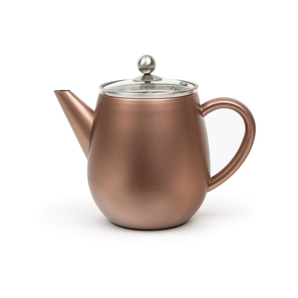 Bredemeijer Theepot 1,1L Duet Eva roestbruin