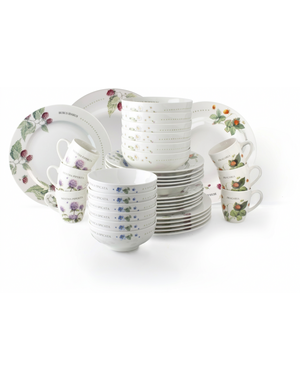 Marjolein Bastin Serviesset 36dlg Wildflowers Marjolein Bastin met kom 13cm