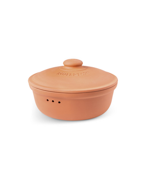 Römertopf Broodschaal rond terracotta Römertopf