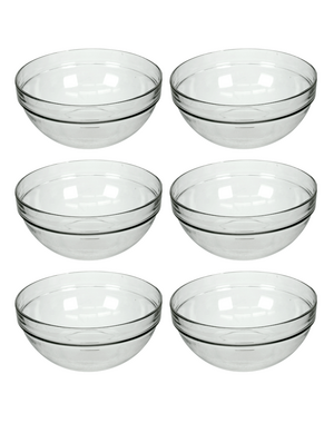 Luminarc Schaal glas 26cm Empilable set/6