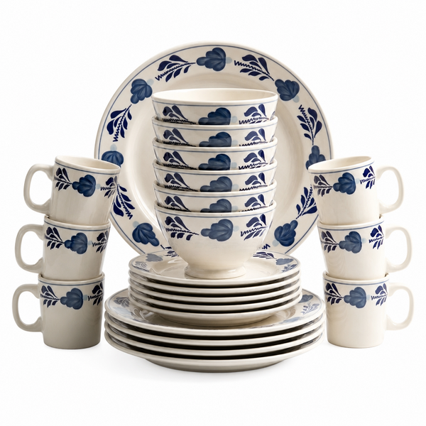 Royal Boch Serviesset 24 delig Boerenblauw