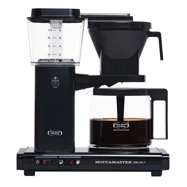 Moccamaster Koffiezetter Moccamaster glans zwart KBG SELECT