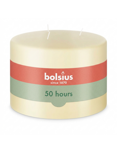 Bolsius Stompkaars met 3 lonten ivoor 100/150