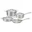 Fissler Pannenset 4-delig Fissler M5 Pro-Ply