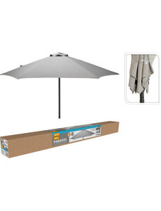 Parasol Ø 2,3 meter licht grijs