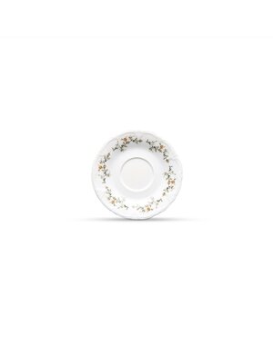 BonBistro Schotel 16,5cm Brown Flower Retro
