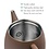 Bredemeijer Theepot 0,9L Vera donker bruin