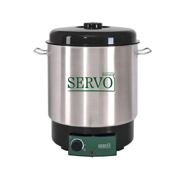 Inmaakketel zonder timer 29L 1800W RVS Servo