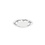 BonBistro Bord plat 20,5cm Black Flower Retro