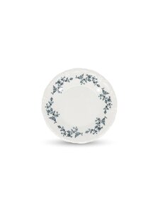 BonBistro Bord plat 20,5cm Black Flower Retro