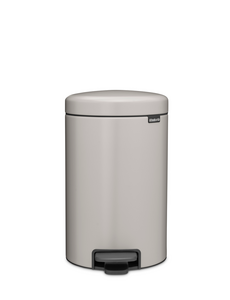 Brabantia Pedaalemmer NewIcon 12 liter Soft Grey