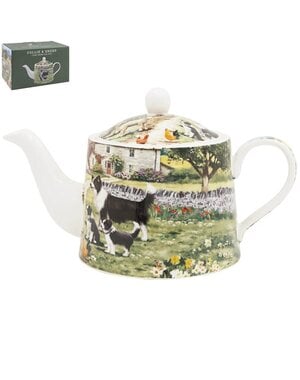 The Leonardo Collection Theepot Schaap en Collie
