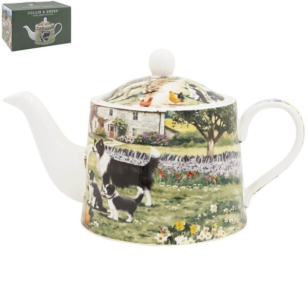 The Leonardo Collection Theepot Schaap en Collie