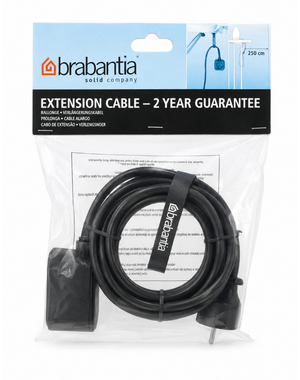 Brabantia Verlengsnoer 2,5m voor strijken Brabantia