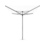 Brabantia Droogmolen Topspinner 40 meter drooglengte + grondanker