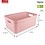 Sunware Opbergbox 45L roze Sigma Home