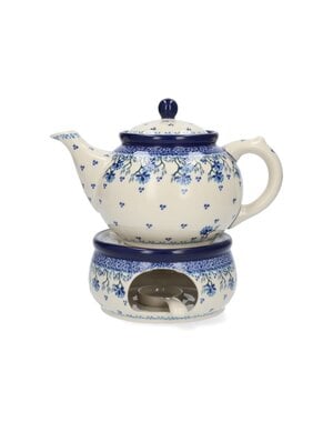 Bunzlau Castle Theepot 1300ml en Rechaud Daydream set
