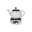 Bunzlau Castle Theepot 1300ml en Rechaud Spring Ballet set