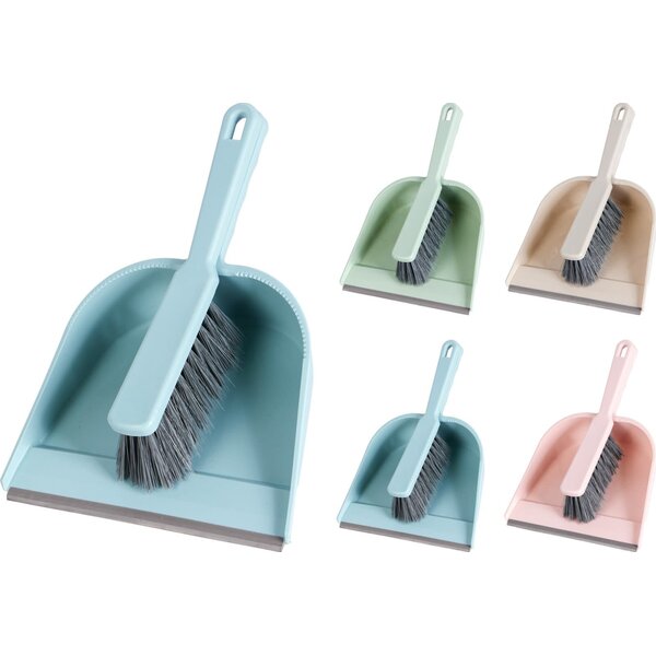 Ultra Clean Stoffer en blik 4 assorti