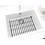 Brabantia Gootsteenmat uitrekbaar SinkSide Dark Grey