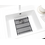 Brabantia Gootsteenmat uitrekbaar SinkSide Dark Grey