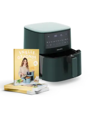 Greenpan Airfryer XXL 1 Basket 7,2L Pine Green Bistro Greenpan + gratis kookboek