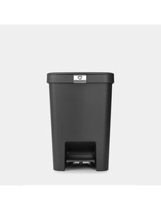 Brabantia Pedaalemmer 25 liter StepUp Dark Grey