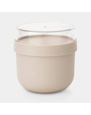 Brabantia Yoghurtbeker 500ml Make & Take Soft Beige