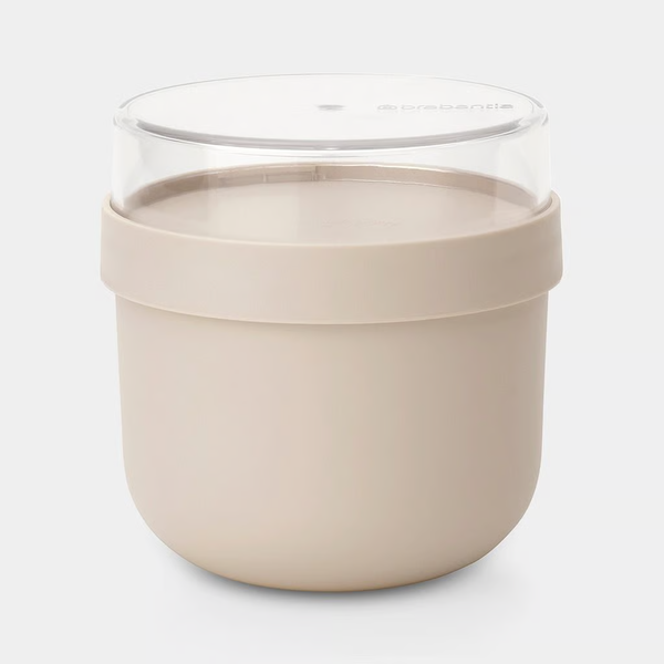 Brabantia Yoghurtbeker 500ml Make & Take Soft Beige