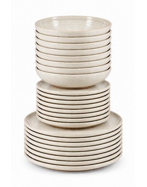 Salt en Pepper Bordenset 24-delig beige Cameo