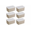 Sunware Opbergbox + deksel 32L set 6 beige Sigma home platte deksel