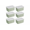 Sunware Opbergbox + deksel 32L set 6 groen Sigma home platte deksel