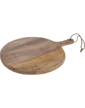  Serveerplank 40cm rond mangohout