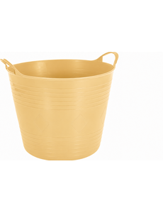 Excellent Houseware Mand 40L Flexibel geel