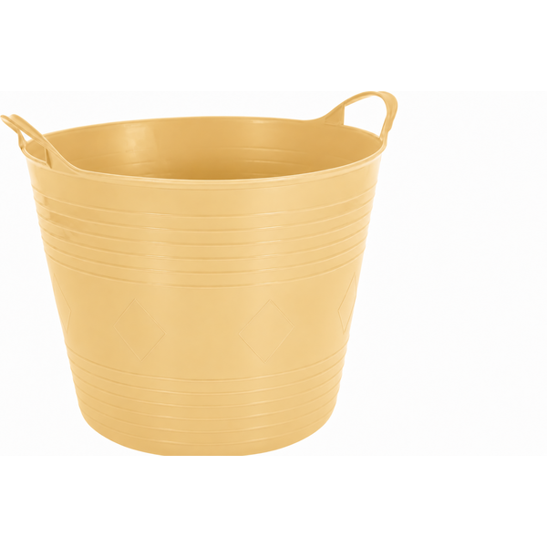 Excellent Houseware Mand 40L Flexibel geel