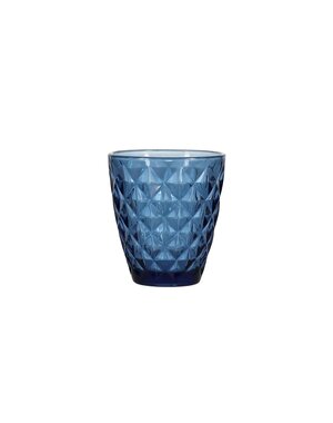 Salt en Pepper Glas 22cl donkerblauw Prisma set/4