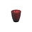 Salt en Pepper Glas 22cl burgundy Prisma set/4