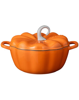 Sola Braadpan Pompoen 24 cm oranje gietijzer