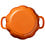 Sola Braadpan Pompoen 24 cm oranje gietijzer